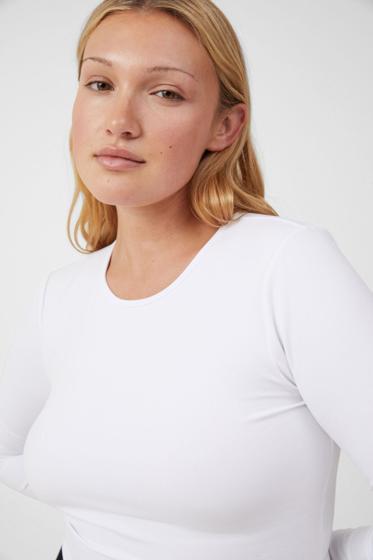 Ultra Soft Fitted Long Sleeve Top | Cotton On (US)