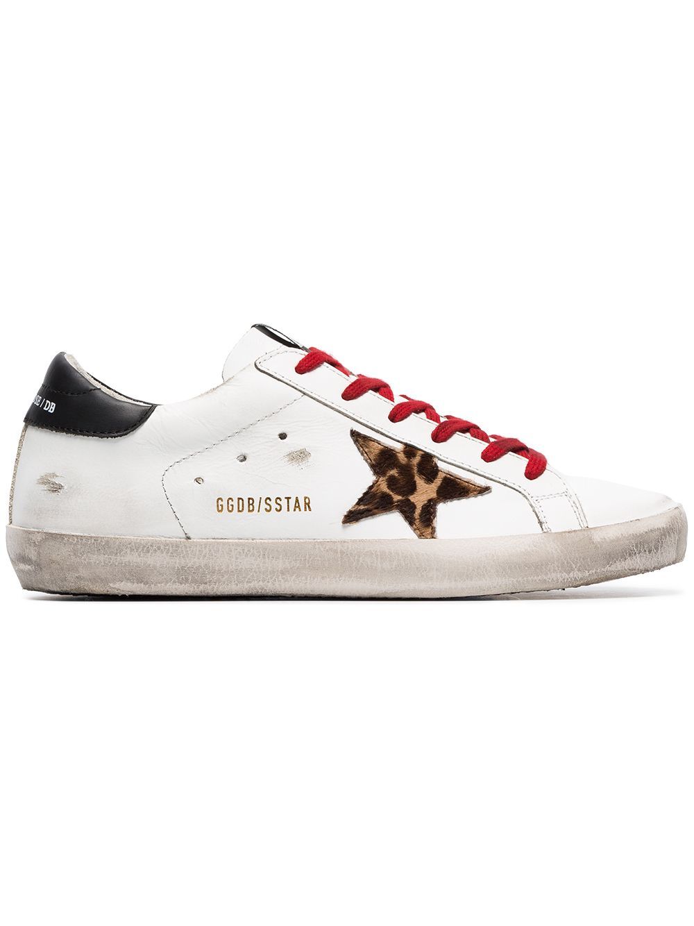 Golden Goose Deluxe Brand white Superstar leather sneakers | FarFetch Global