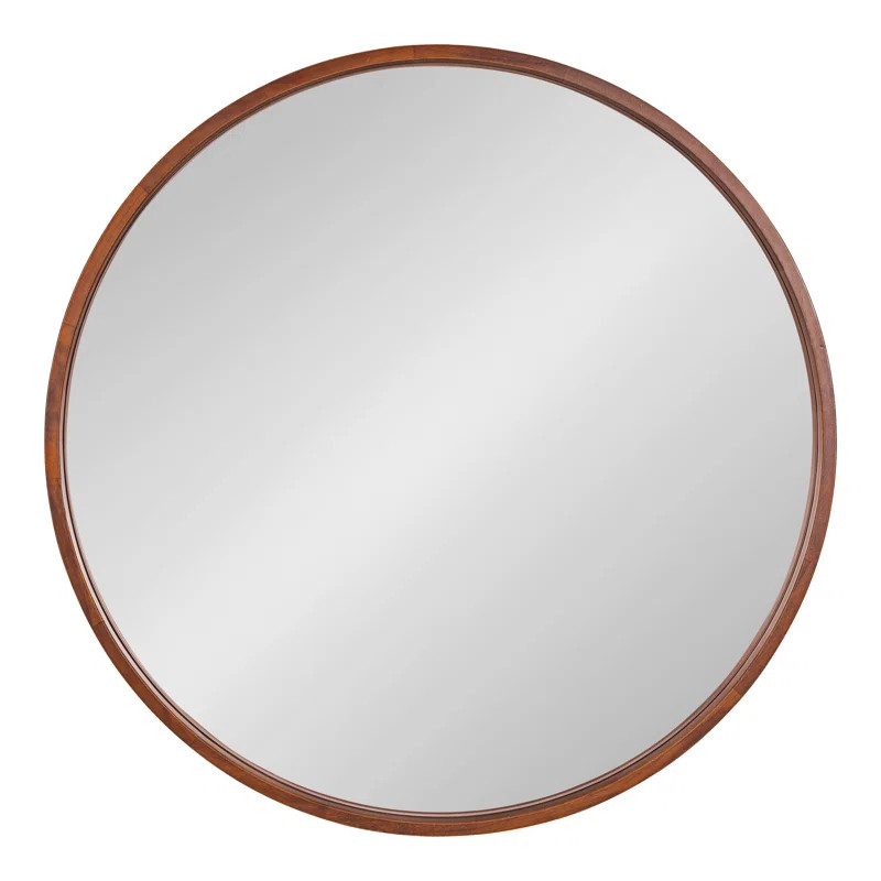 Sherman Solid Wood Flat Wall Mirror | Wayfair North America