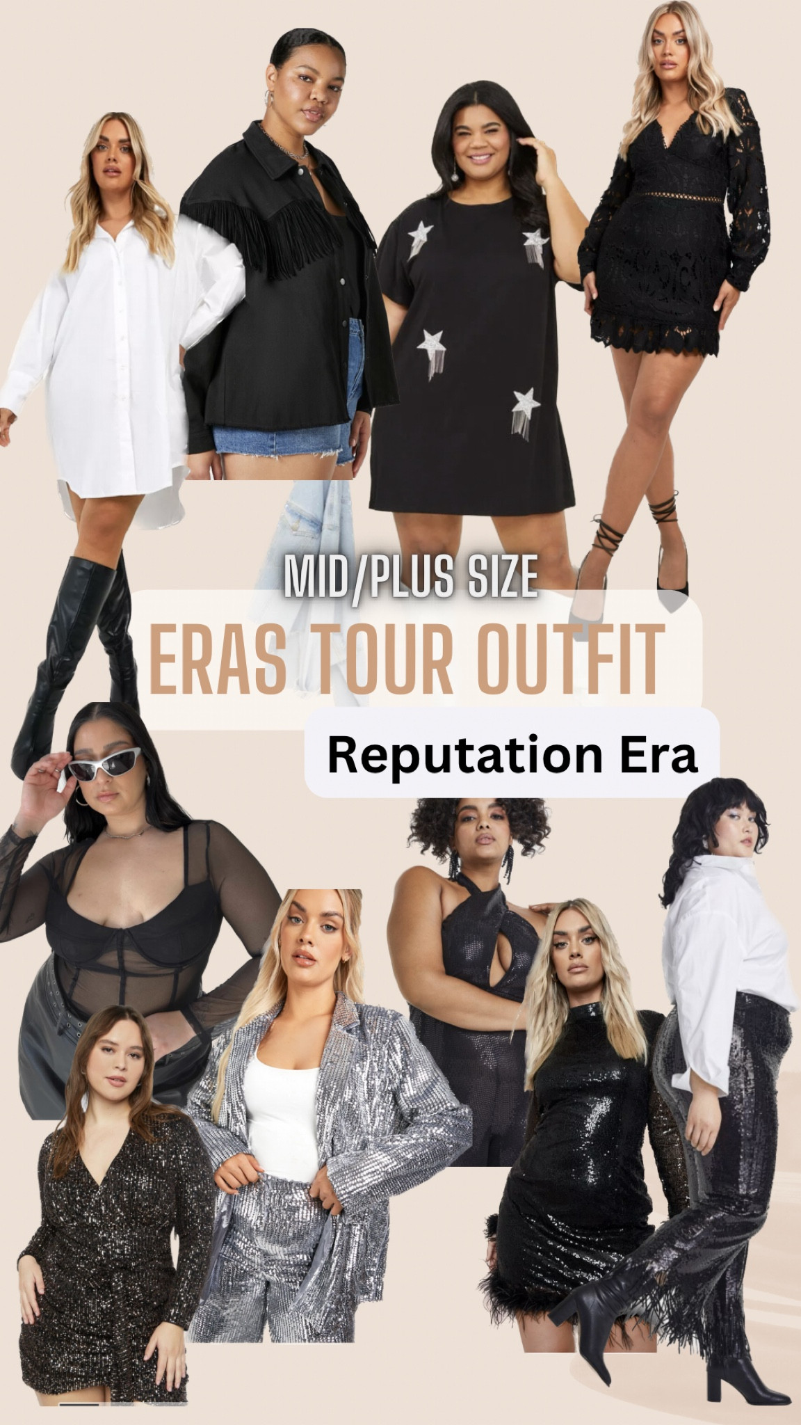 Reputation Era - Eras Tour Outfits! 

#LTKunder50 #LTKunder100 #LTKcurves