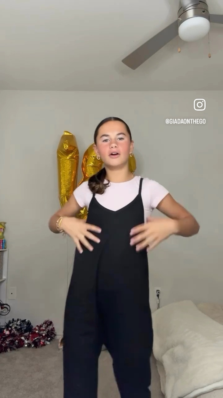 Cutest fit check yet!!!  
Girls size XL for the romper
XS for the top

Tween girl
Tween fashion
Tween influencer
Back to schooll

#LTKFamily #LTKKids #LTKStyleTip