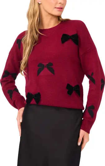CeCe Bow Crewneck Sweater | Nordstrom | Nordstrom