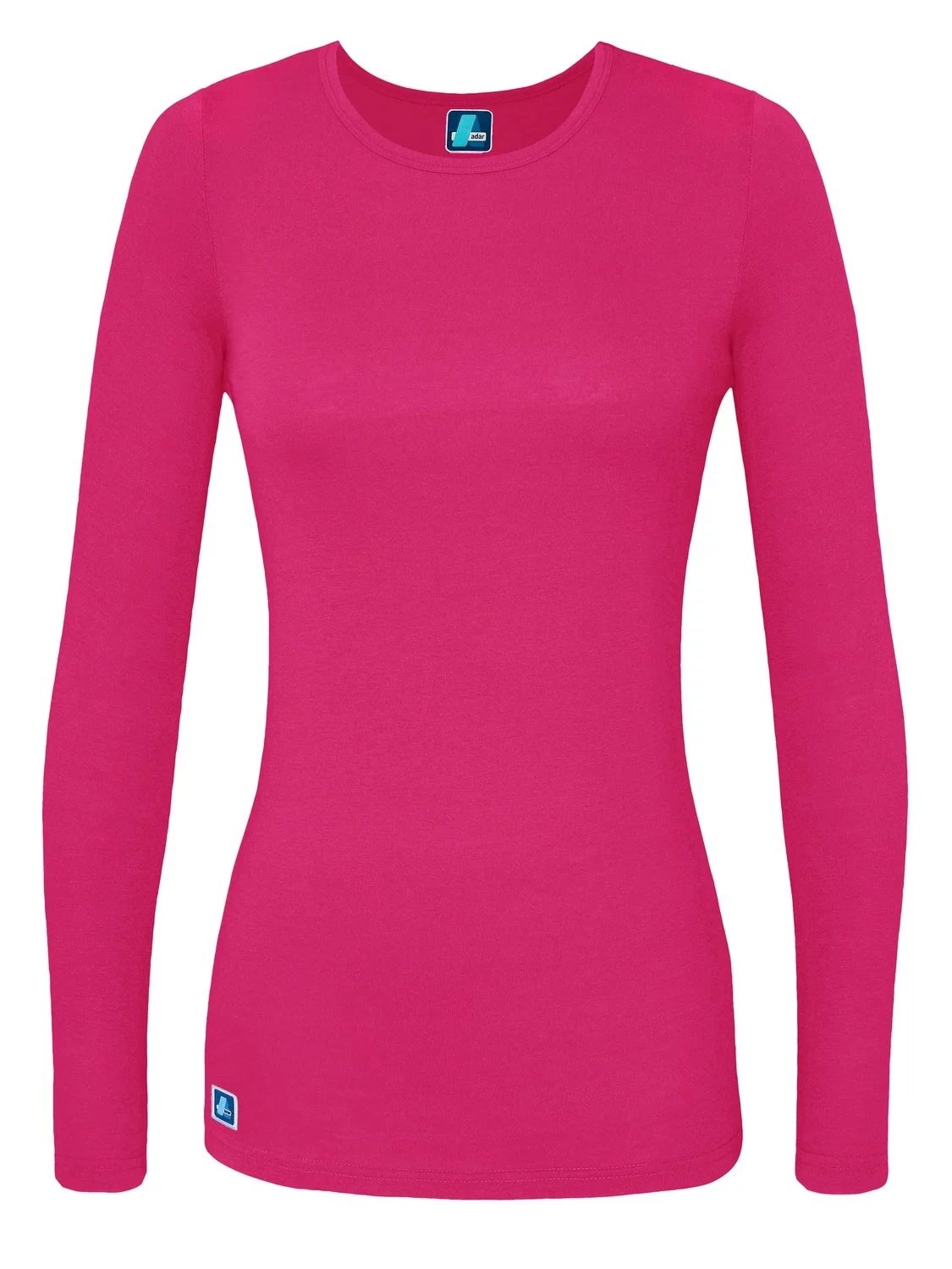 Adar Women's Comfort Long Sleeve T-Shirt Underscrub Tee, Style 2957 | Walmart (US)