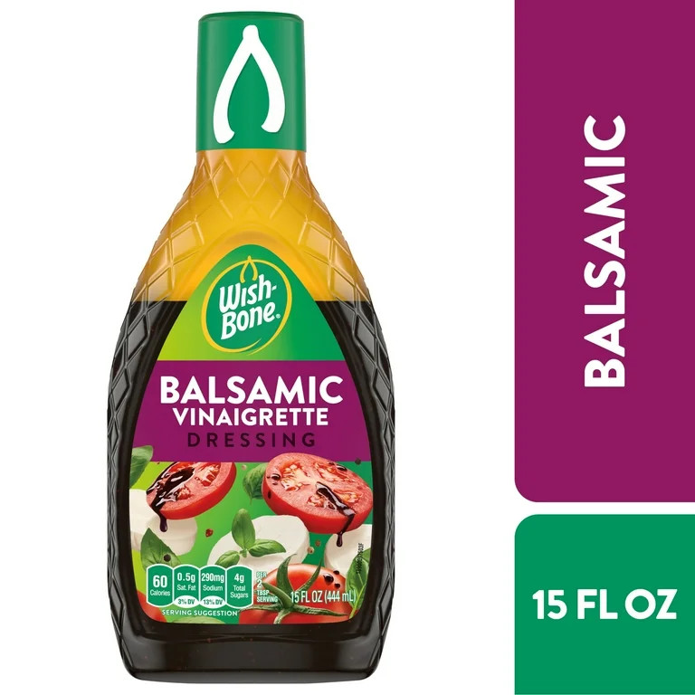 Wish-Bone Balsamic Vinaigrette Salad Dressing, 15 fl oz | Walmart (US)