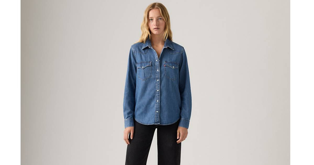Ultimate Western Denim Shirt - Medium Wash | Levi's® US | Levi's US