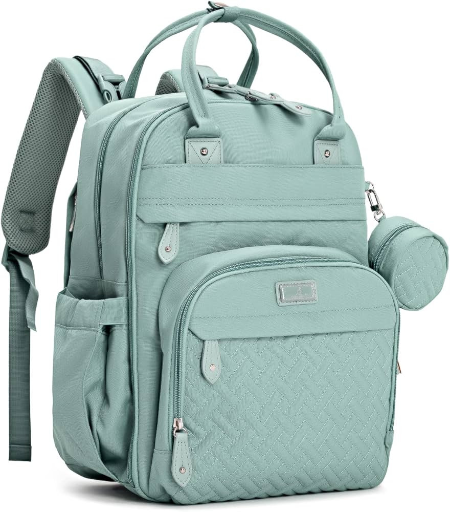 BabbleRoo Diaper Bag Backpack - Baby Essentials Travel Bag - Multi Function Waterproof Diaper Bag... | Amazon (US)