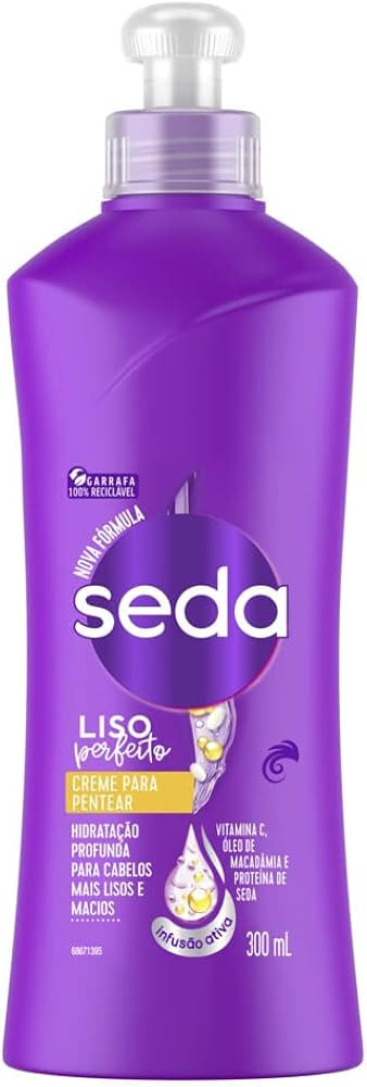 Seda Creme Para Pentear 300Ml Liso Perfeito Unit Seda Branco | Amazon (BR)