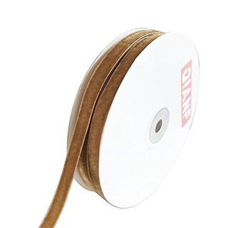 QIANF Vintage Khaki Velvet Ribbon, 3/8 Inch X 25Yd | Michaels Stores