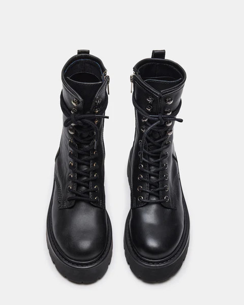 ROWEN BLACK LEATHER | Steve Madden (US)