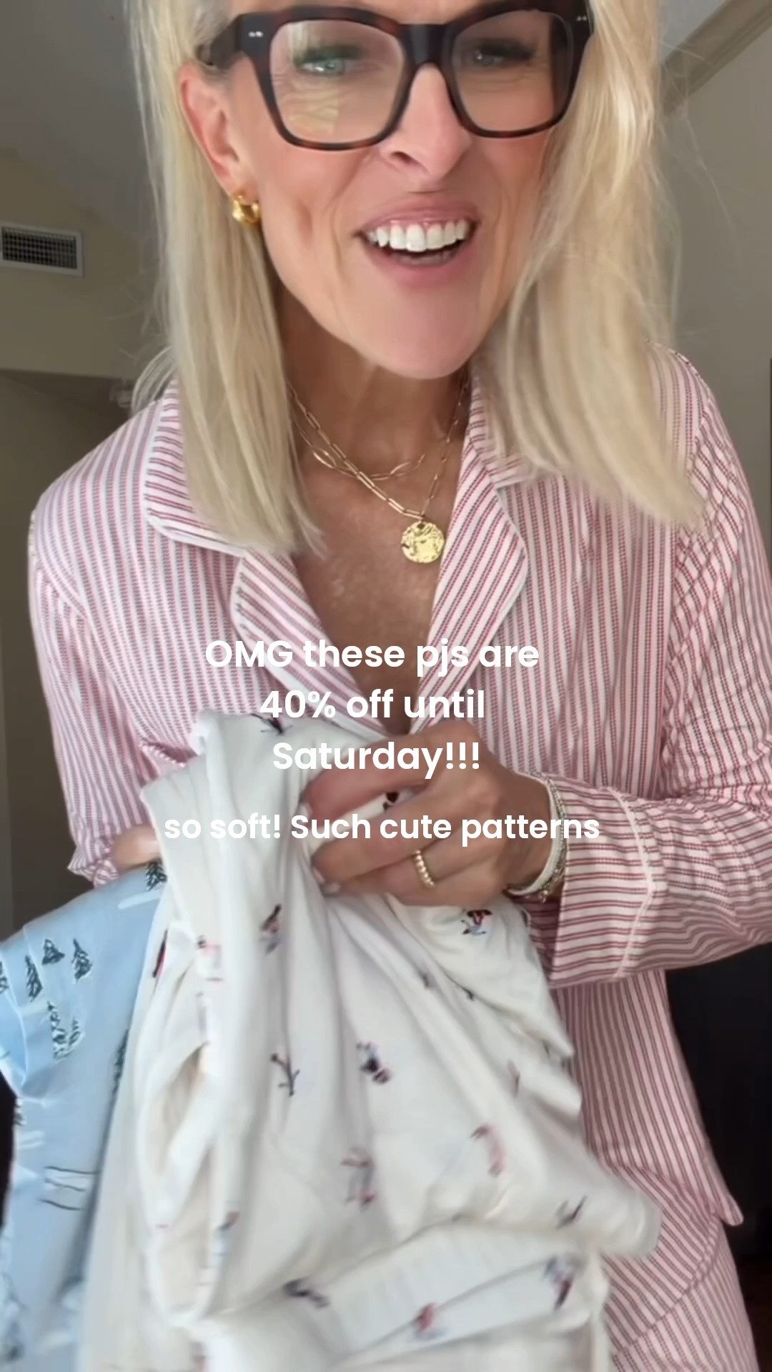 This is not a drill!!!!

The Target Christmas pajamas I shared with you recently are currently on sale for 40% off. It appears that each pattern is in stock!

This sale ends Saturday hurry and grab you some or grab your sister your mother, your daughter a pair they’re so cute.

The slippers are also on sale for 20% off and I highly recommend these as well. Love them.

#LTKGiftGuide #LTKHoliday #LTKOver40