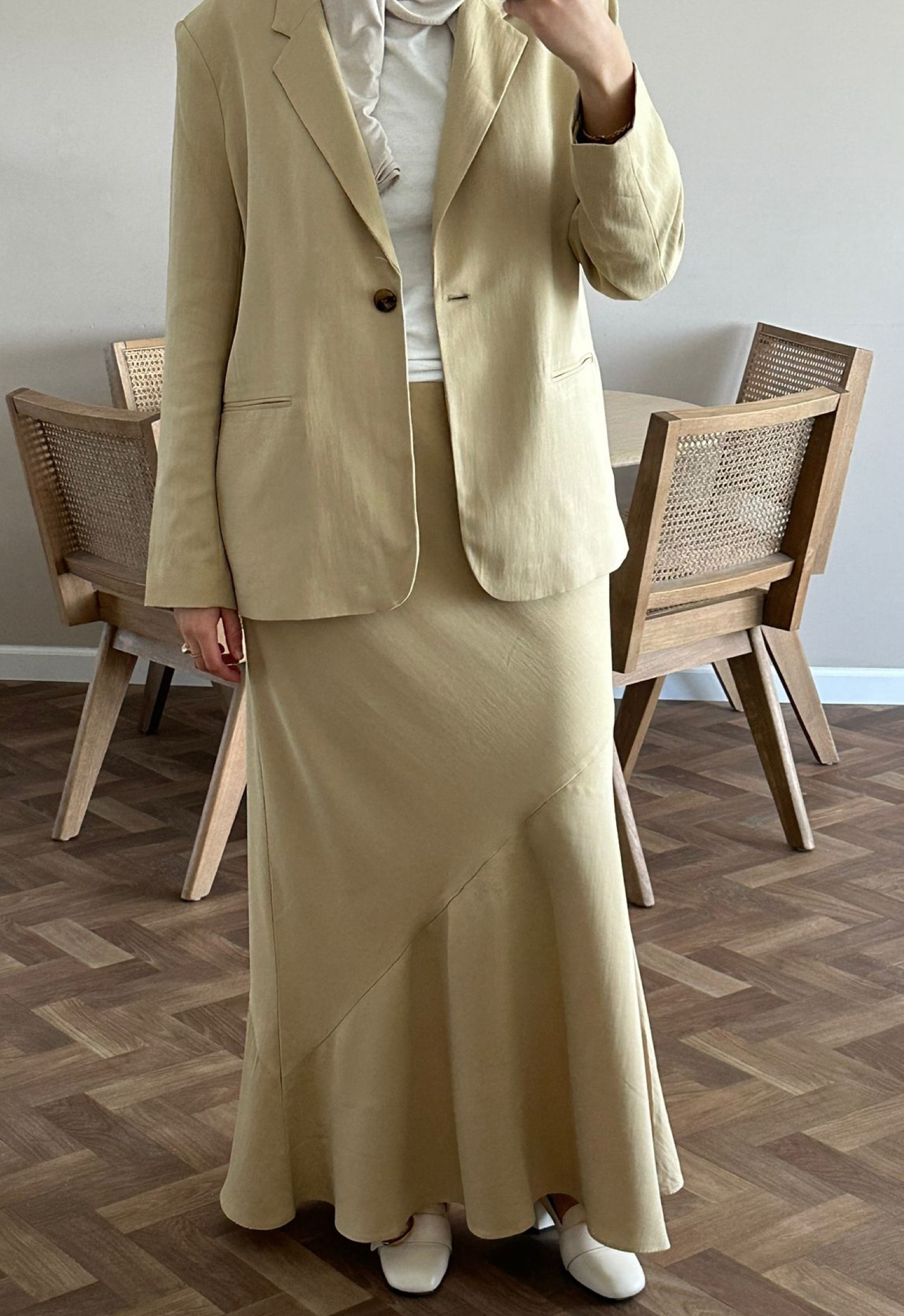 Modest co-ord set #modest #modestfashion #coordset #HM #springfashion #fashiontiktok #hijabi