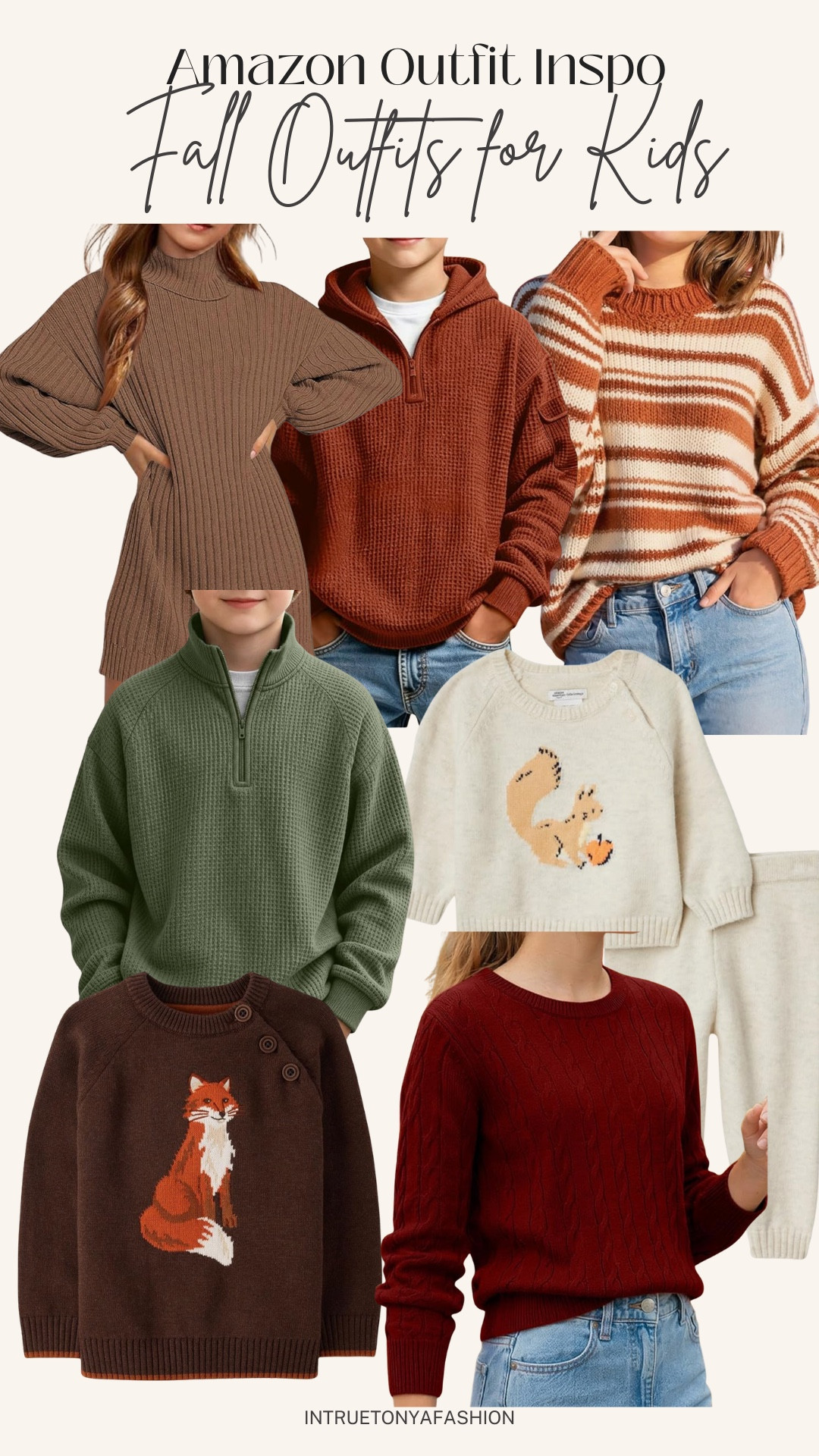 Fall outfits for kids 



Fall sweaters for kids, fall sweaters for boys, sweaters for girls, fall family photo outfits, thanksgiving outfits, early prime day deals

#LTKSeasonal #LTKSaleAlert #LTKKids