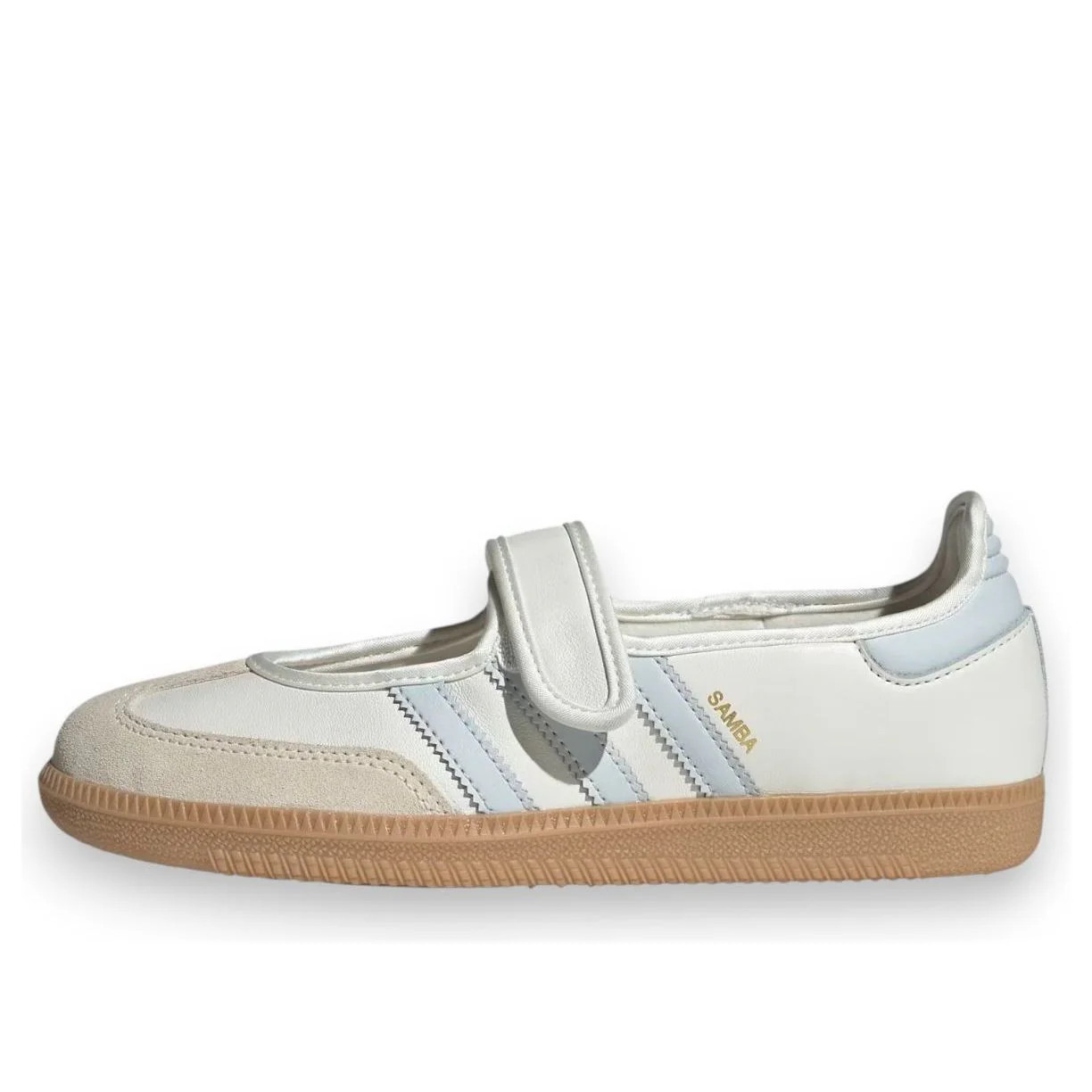 (WMNS) adidas Samba Jane 'Cloud White Halo Blue Gum' JR7339 | KICKS CREW