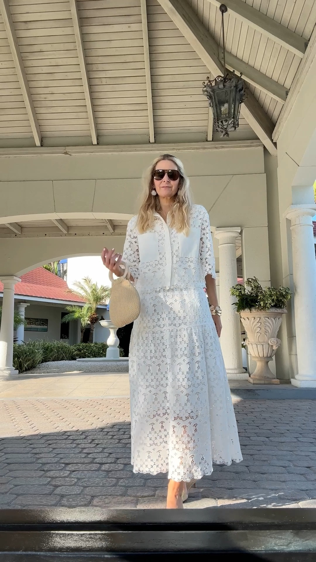 I love this two piece set for vacation because I can wear the top with white jeans or the bottom of the black tank. It also comes in a dress version. I’m wearing a small. 

#LTKTravel #LTKSeasonal #LTKWatchNow