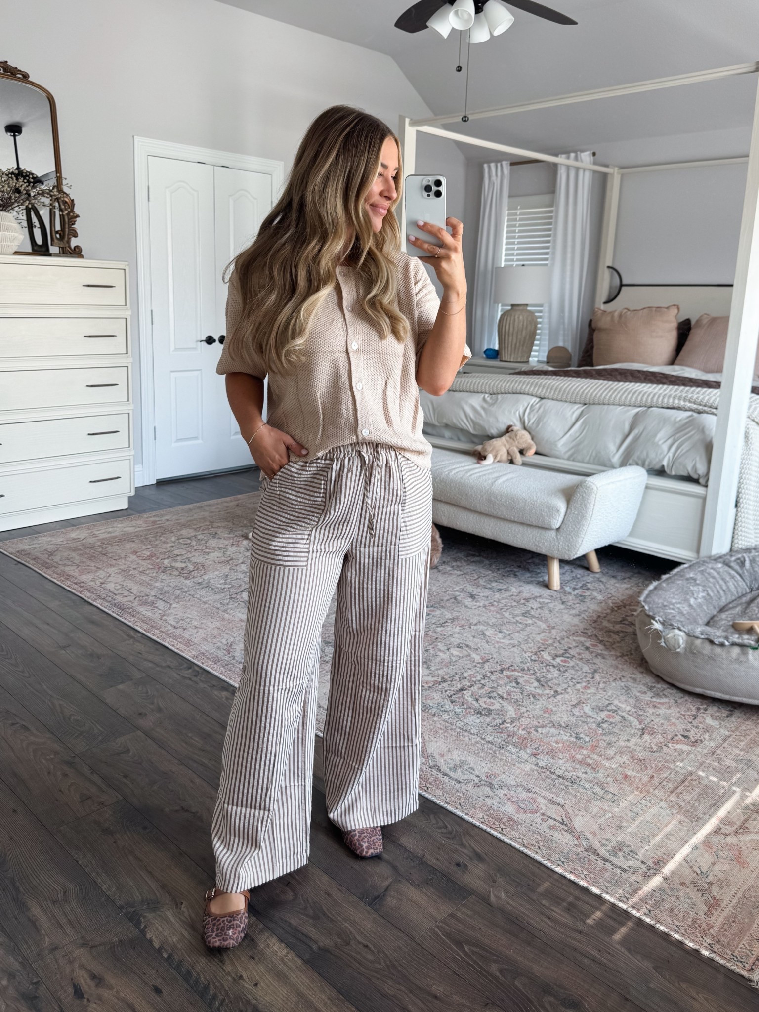 Medium in the pants and top! Shoes fit TTS 

#LTKShoeCrush #LTKFindsUnder50 #LTKBump