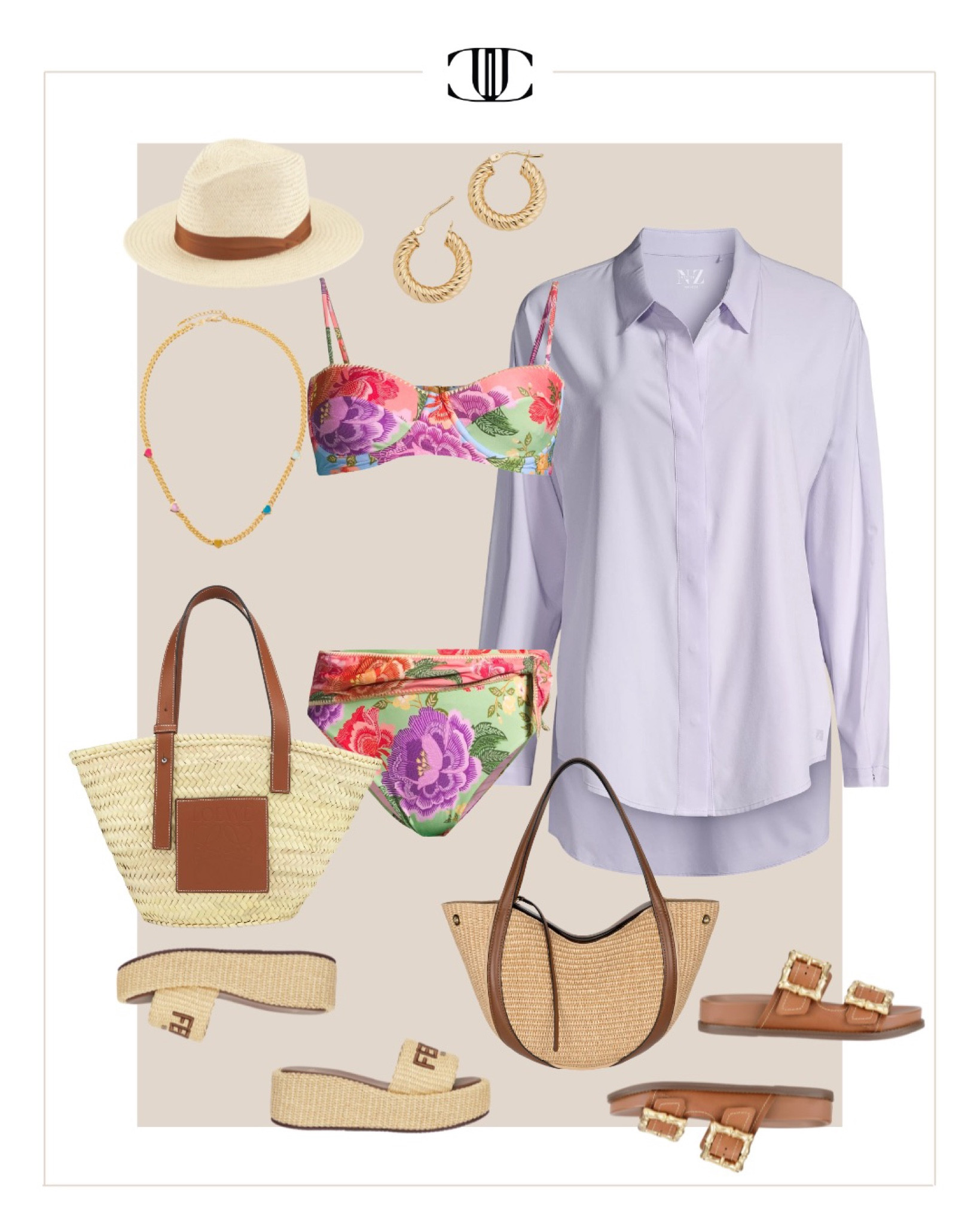 Depending on your style of swimsuit I’ve put together some fun looks to wear by the pool from @Saks.  

@Saks #SaksPartner #Saks

Straw hat, bikini, bathing suit, vacation look, vacation outfit, snap front shirt, swim cover-up, woven basket bag, tote bag, beach bag, leather sandals, platform slides, sunglasses, pool look, pool outfit

#LTKOver40 #LTKSwim #LTKStyleTip