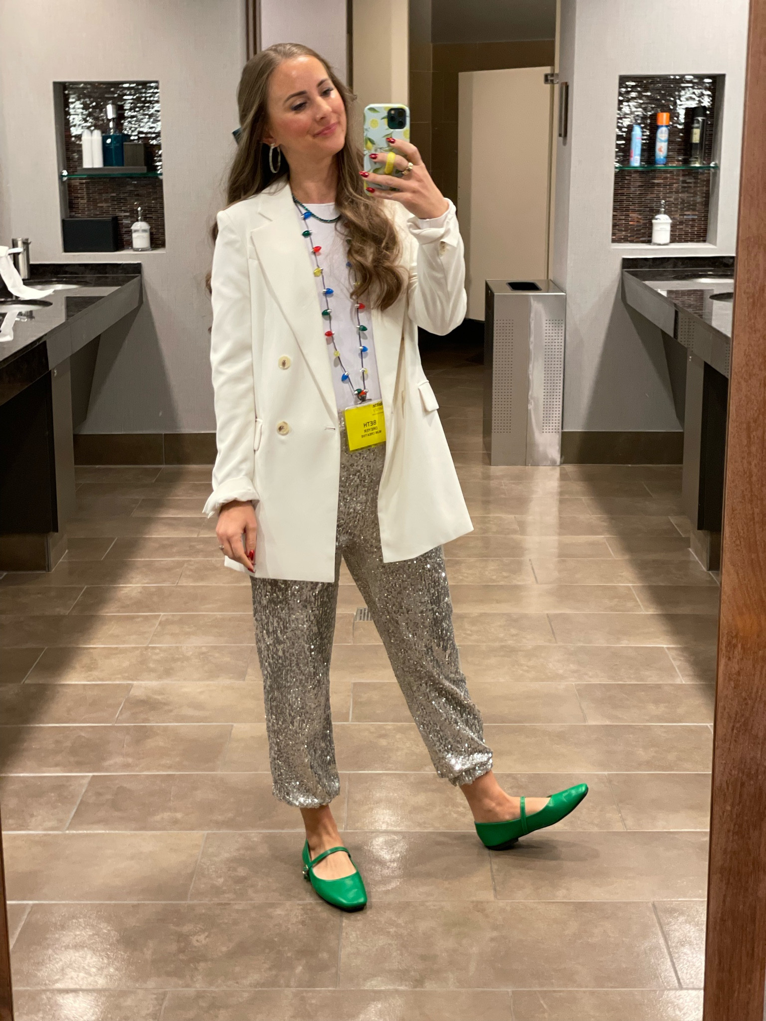 My final festive work fit of the year!!