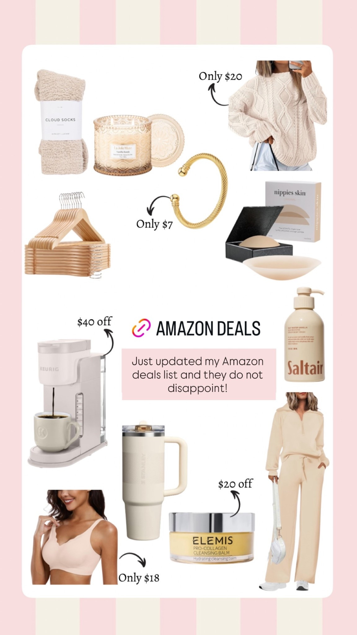 Just updated my Amazon deals list and they do not disappoint! @amazoninfluencerprogram 
@amazon



#LTKHome #LTKSaleAlert #LTKFindsUnder50