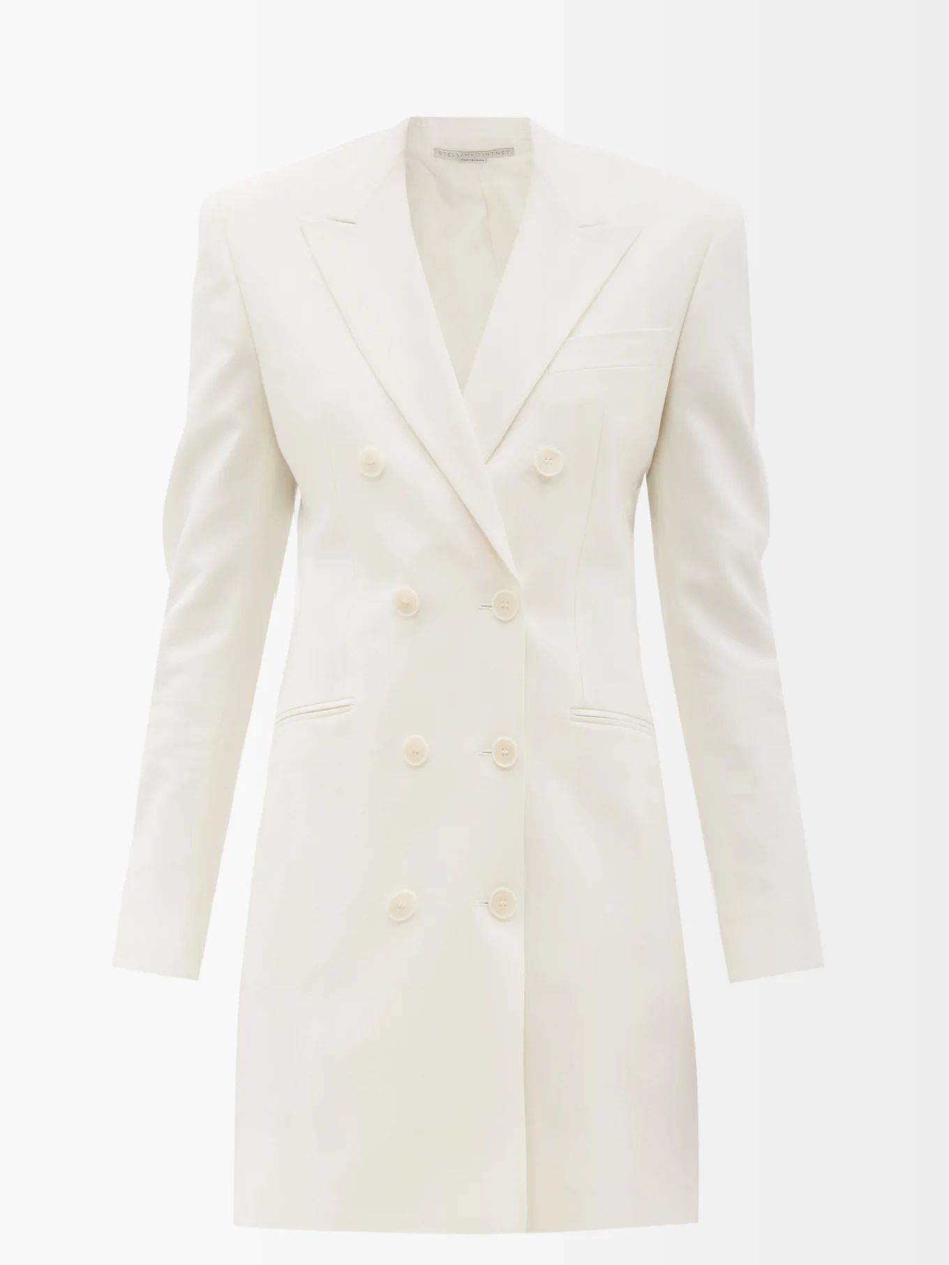 Double-breasted wool blazer dress | Stella McCartney | Matches (UK)