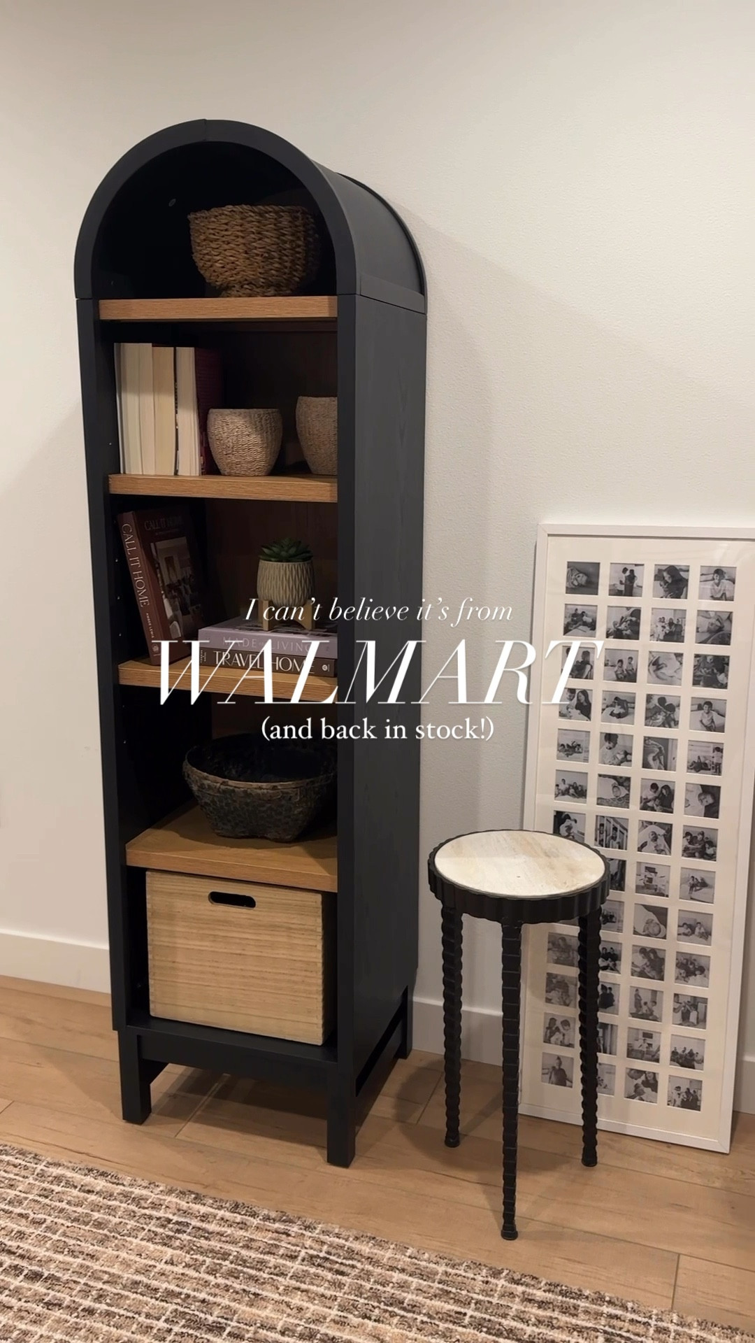 🔥 Walmart arched bookcase under $150 🔥 and back in stock!

Such a great price for this high quality piece. 🙌

Perfect for a home office, bedroom, dining space, etc!

Follow @frengpartyof6 for more boujee on a budget home finds!

#walmart #walmarthome #walmarthaul 
#boujeeonabudget #affordablehome #organicmodernhome #shopltk #ltkhome #ltkfindsunder50 

#LTKHome #LTKStyleTip