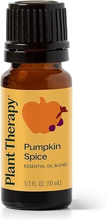 Plant Therapy Pumpkin Spice Fall Essential Oil Blend 10 mL (1/3 oz) Warm & Cozy Blend of Spices, ... | Amazon (US)