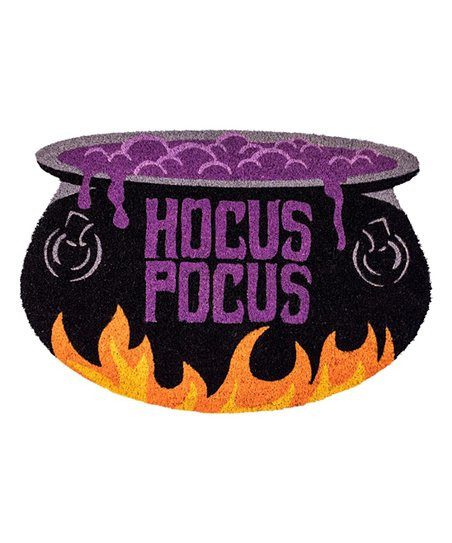 love this productPurple 'Hocus Pocus' Coir Doormat | Zulily