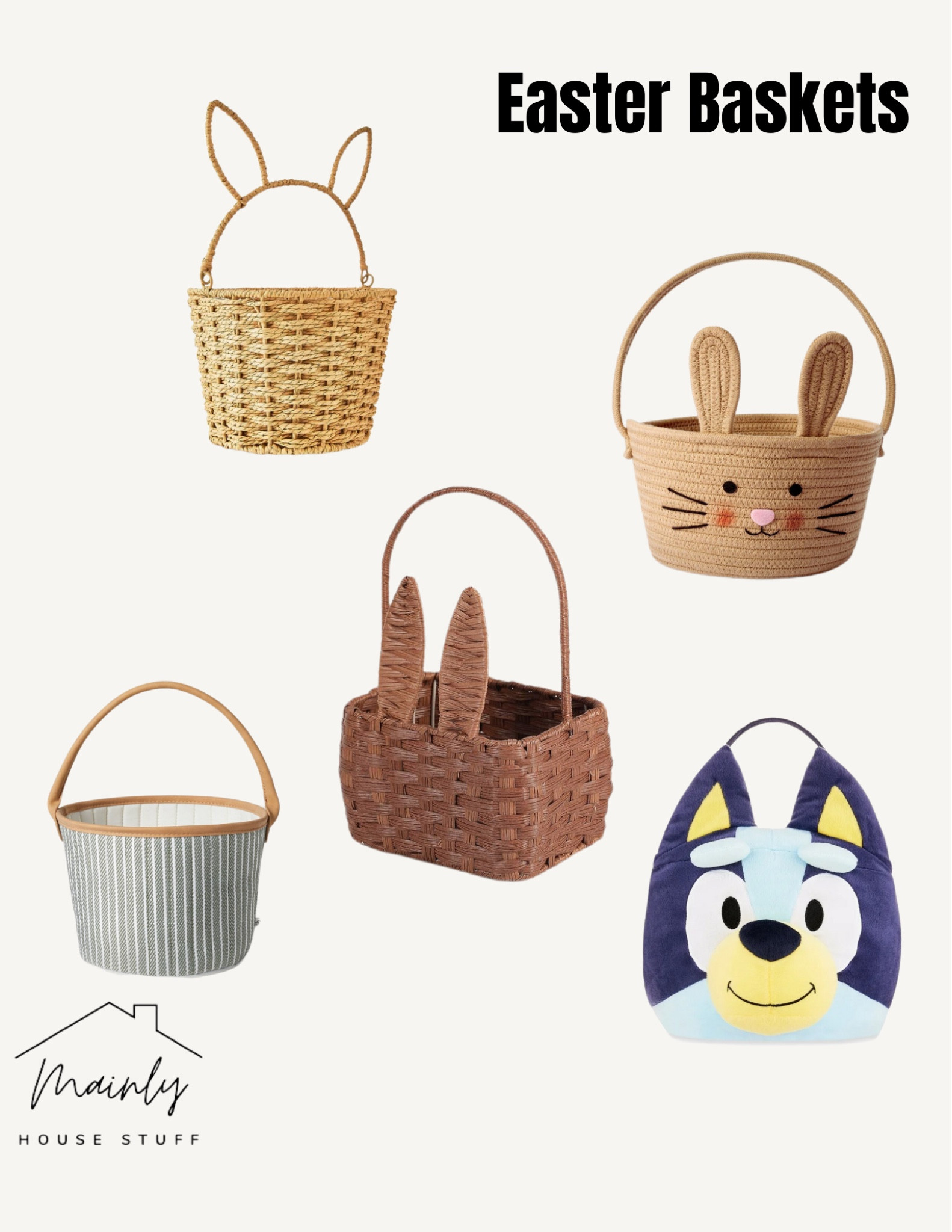 #Easter is right around the corner and you'll be sure to be everyone's favorite bunny with these cute #basket options #amazon #walmart #target

#LTKSeasonal #LTKkids