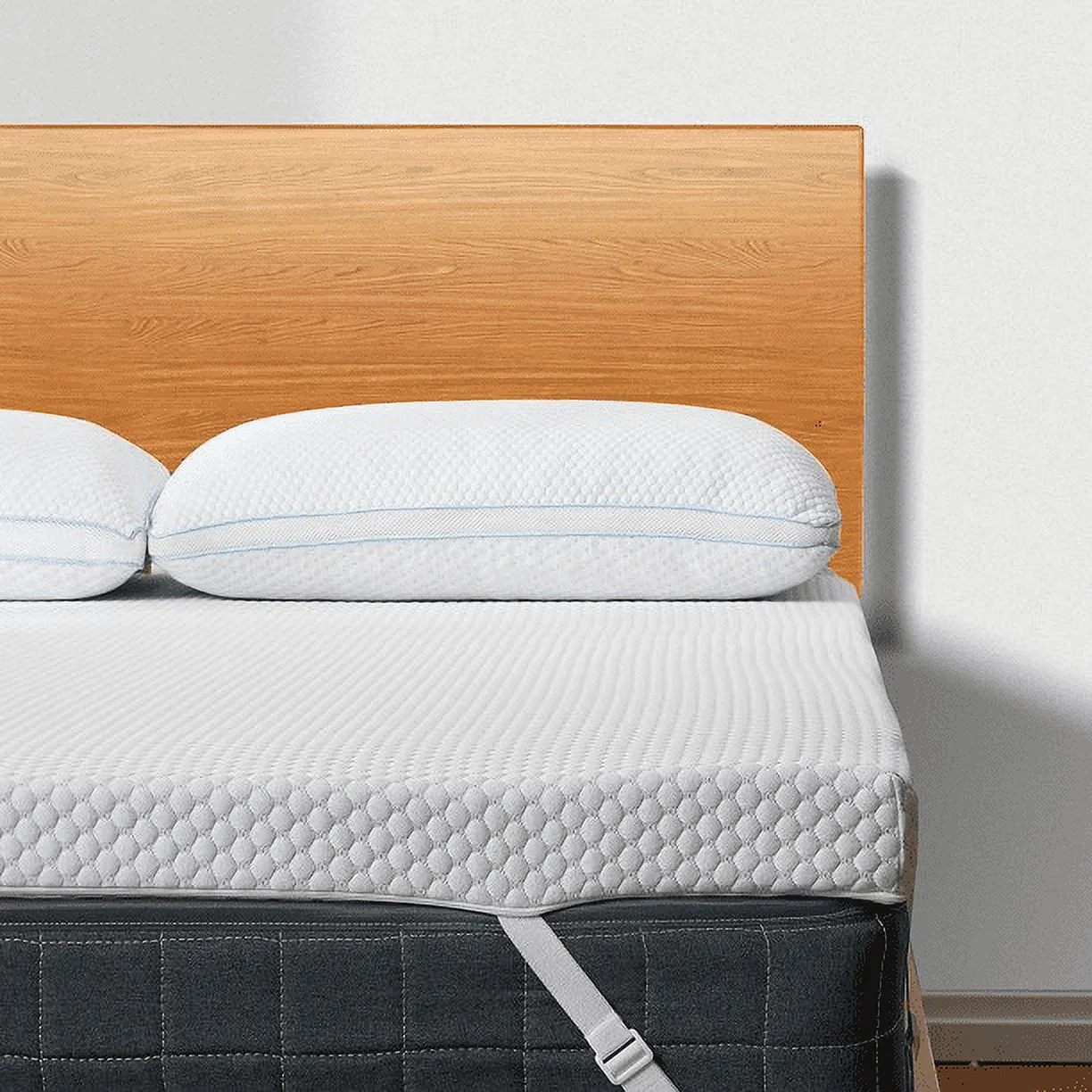 3 inch Non-Slip Design Gel Memory Foam Mattress Topper with Removable & Washable Cover for Coolin... | Walmart (US)