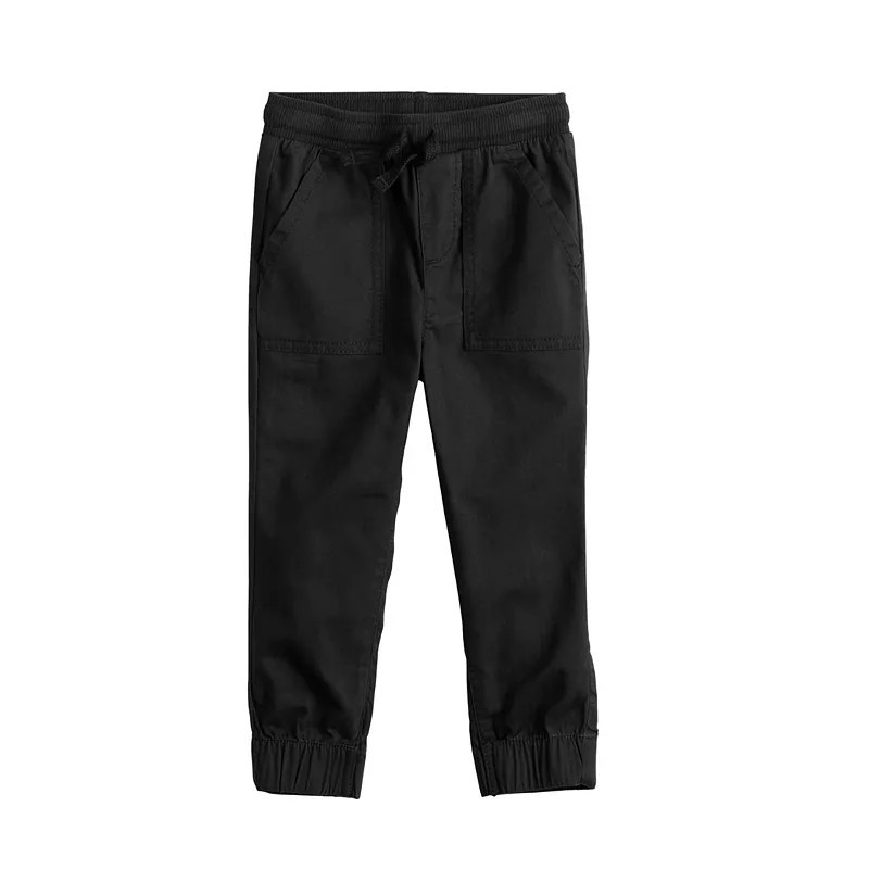 Toddler Boy Jumping Beans® Twill Pull-on Jogger Pants, Toddler Boy's, Size: 2T, Black Ore | Kohl's