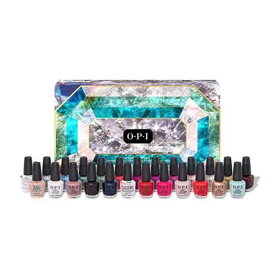 new!OPI Nail Lacquer Mini 25 Piece Advent Calendar Nail Polish | JCPenney