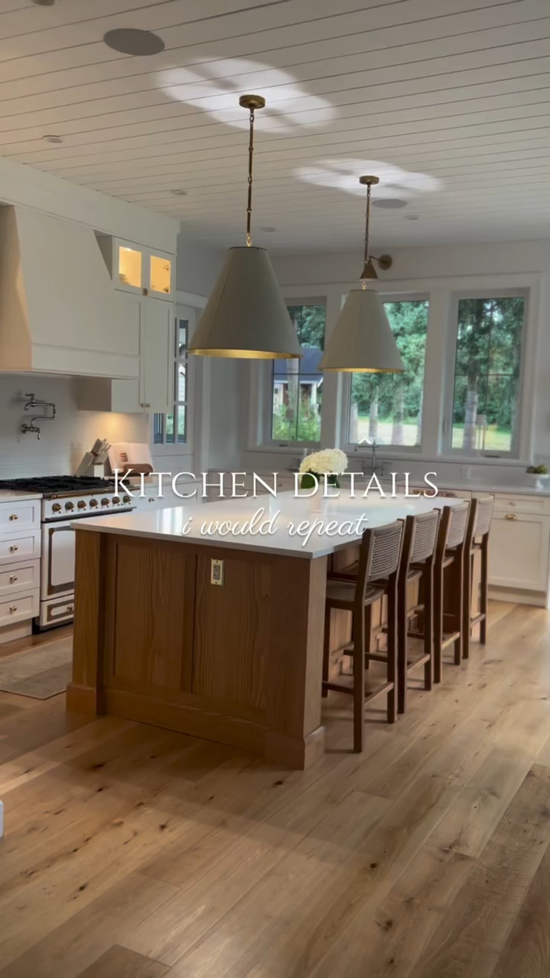 Kitchen details I’d repeat again, without hesitation
 
✨ A window above the sink (because dish duty deserves a view)
✨ A tucked-away butler’s pantry for all the behind-the-scenes
✨ Panel-ready appliances for that seamless, custom look
✨ A mix of cabinet finishes to add warmth and depth
✨ And of course… a French gas range that steals the show

Design that’s both beautiful and built to last.
#KitchenDesign #CustomKitchen #MaisonWithCoco #FrenchKitchen #KitchenInspo #ButlersPantryGoals #PanelReadyAppliances