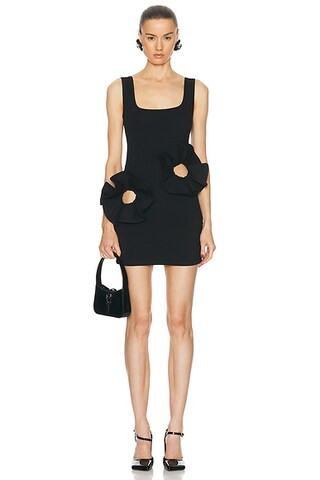 Ruffle Flower Tank Dress | FWRD 