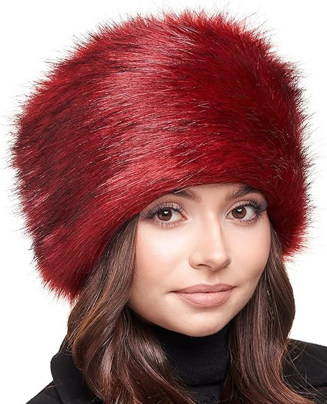 Futrzane Russian Faux Fur Hat for Women - Like Real Fur - Comfy Cossack Style | Amazon (CA)