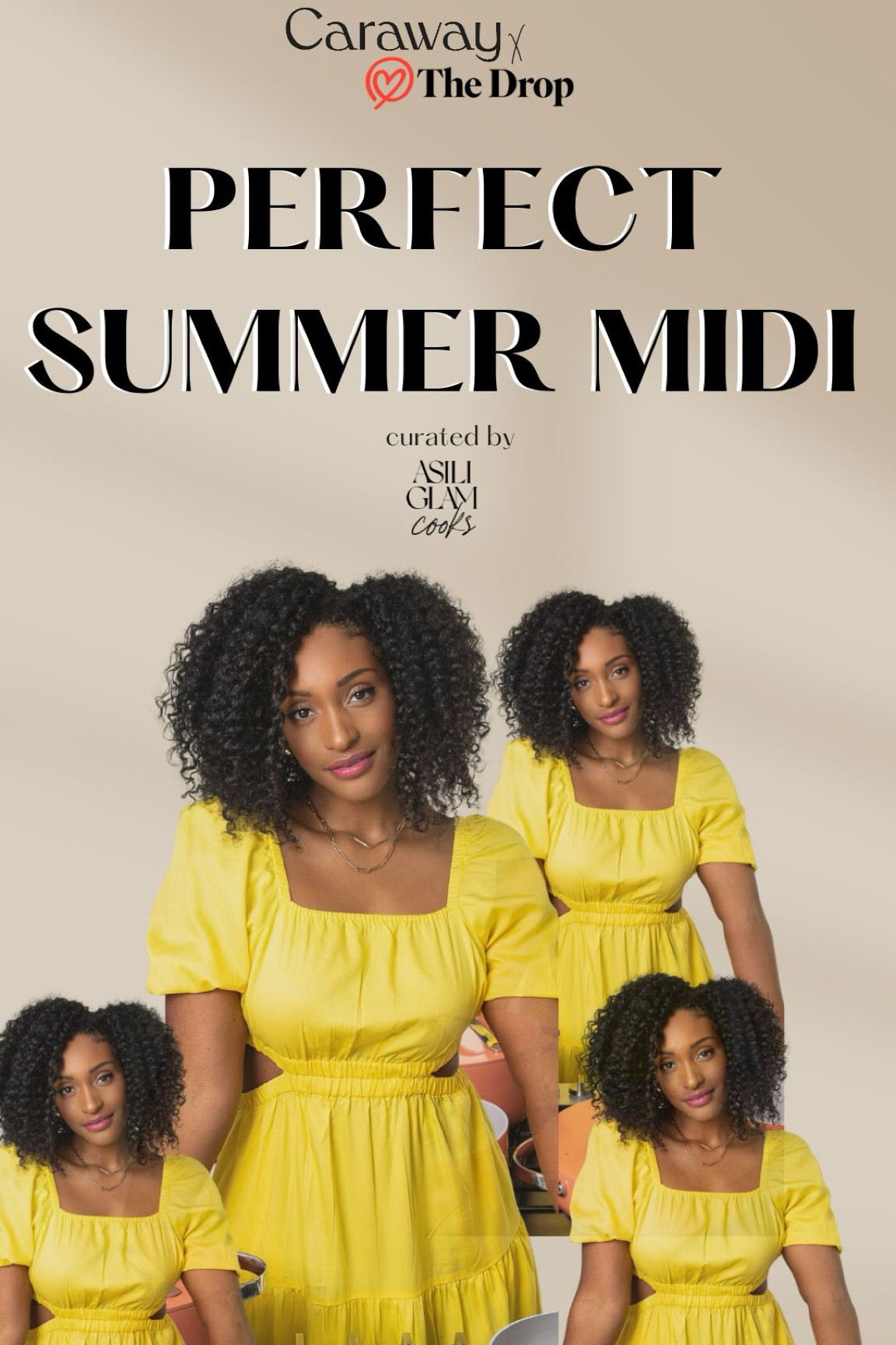 Midi dress me all summer please! This yellow dress is gorgeous. The cut out sides elevate the look and adds a little sexiness! I’m wearing a M

#LTKStyleTip
