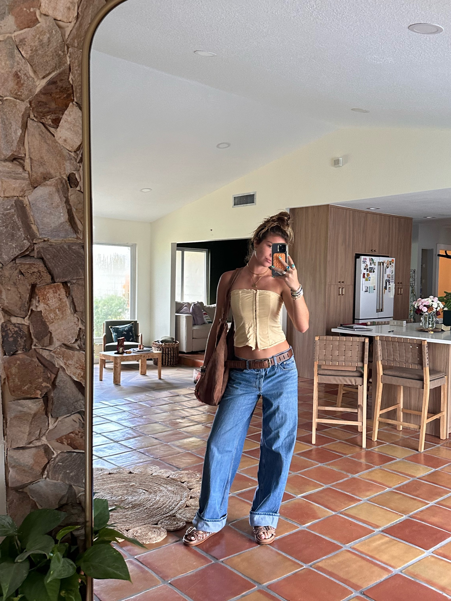 Making cutie outfits out of all my old clothes in my closet!!! 🌼