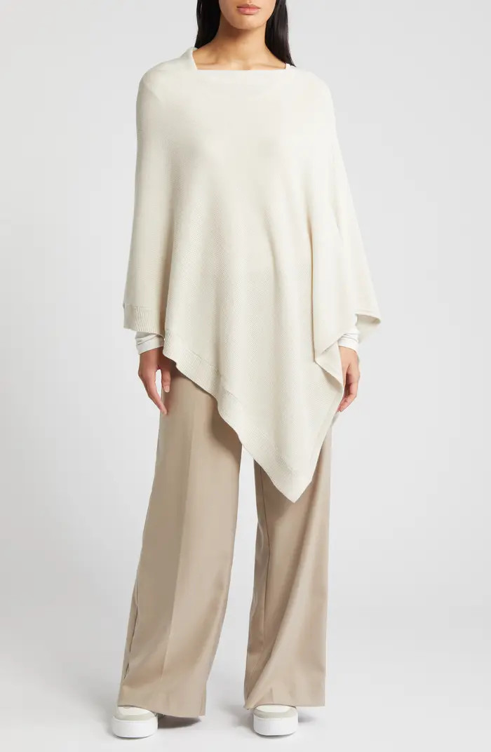 Nordstrom Asymmetric Poncho | Nordstrom | Nordstrom