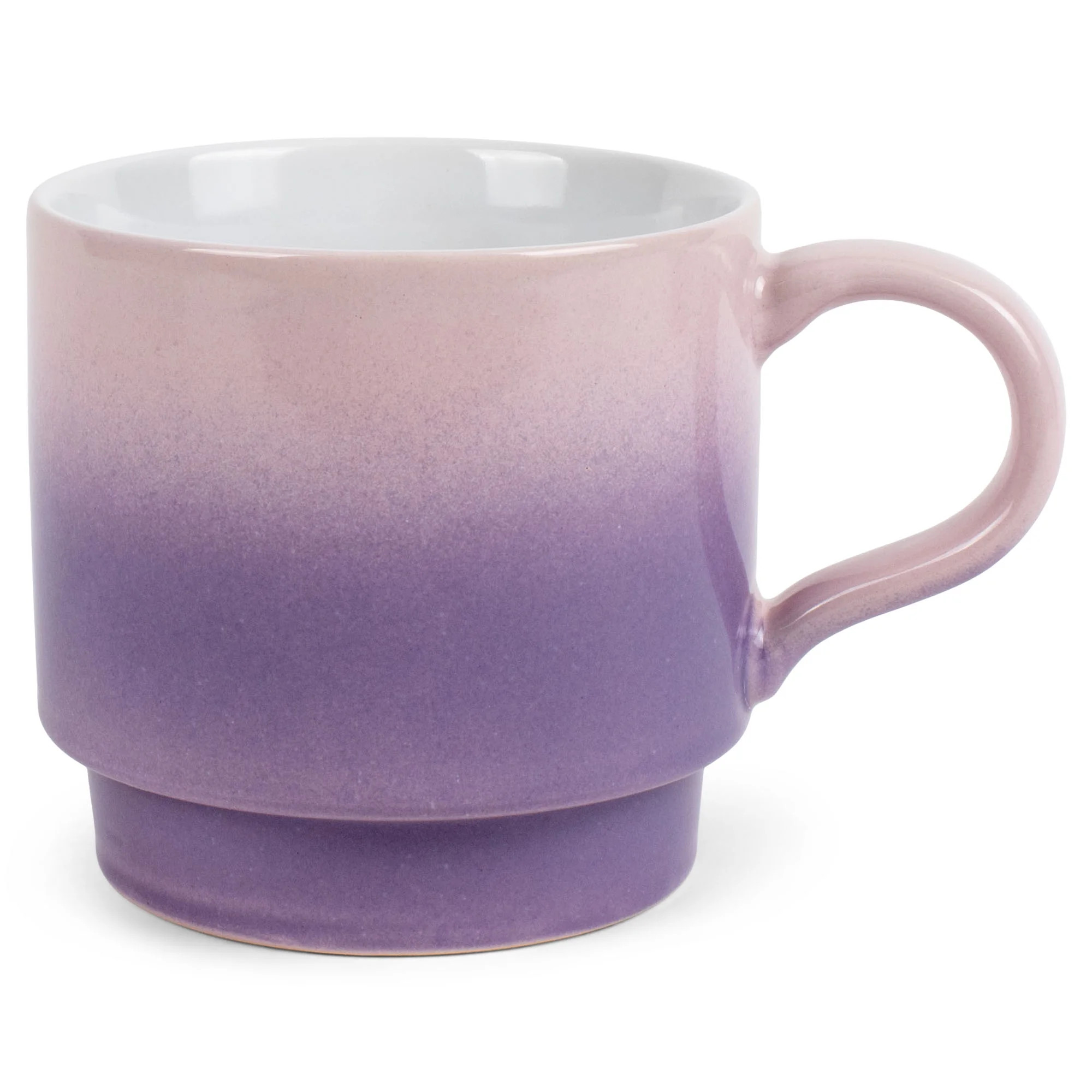 100 North Purple Ombre 13 ounce Ceramic Coffee Mug - Walmart.com | Walmart (US)
