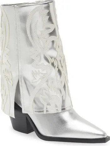 Esperanza Metallic Western Boot | Nordstrom