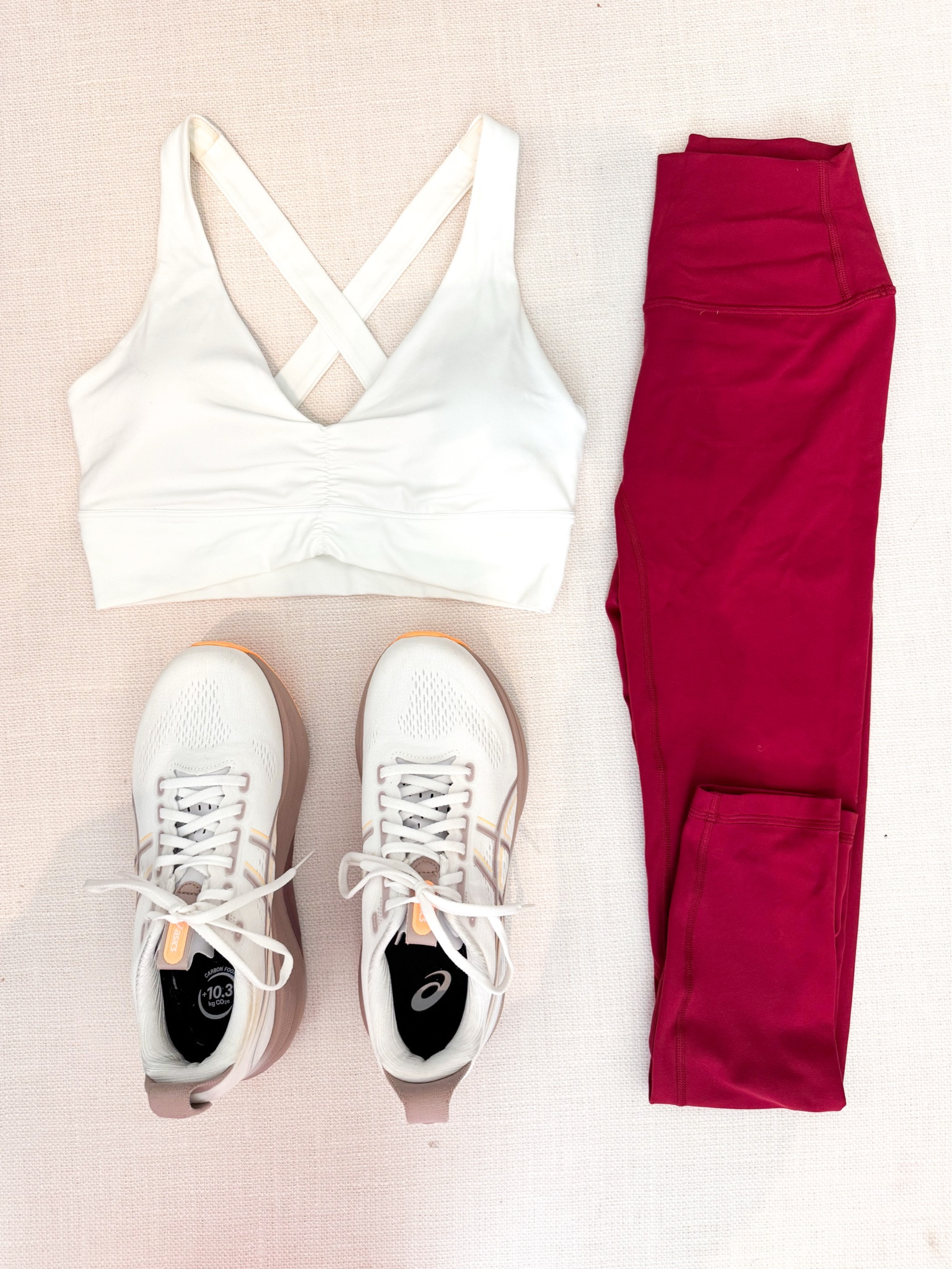 Comfortable workout outfits I wear on repeat for strength training and everyday movement.#ltkover40

Leggings, sports bra, wrap top, sneakers, walking shoes, running shoes

#LTKfitnessgoals #LTKselfcare #LTKmomlife #LTKActive