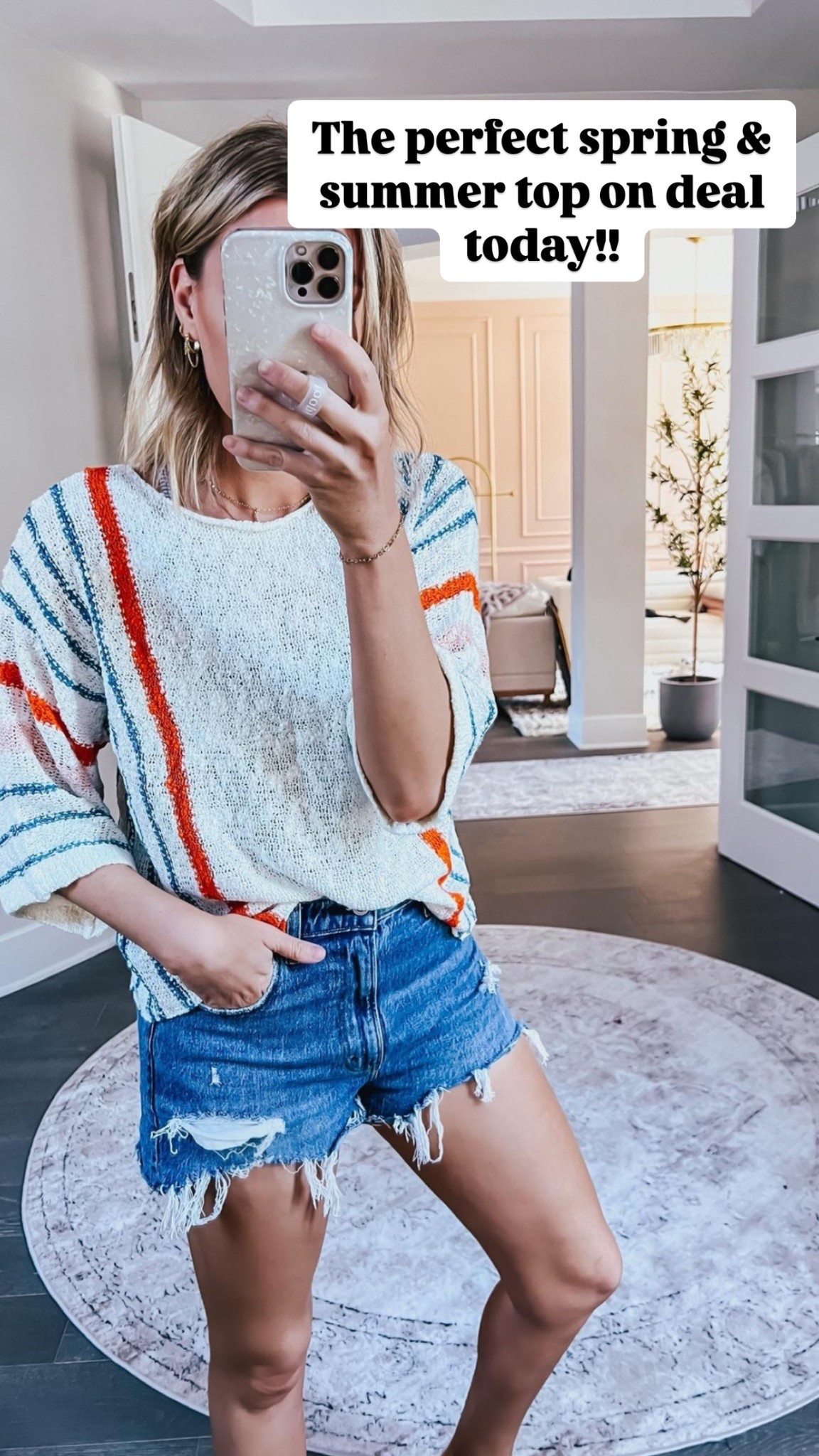 The perfect spring & summer top on deal today!!

#LTKSaleAlert #LTKStyleTip #LTKFindsUnder50