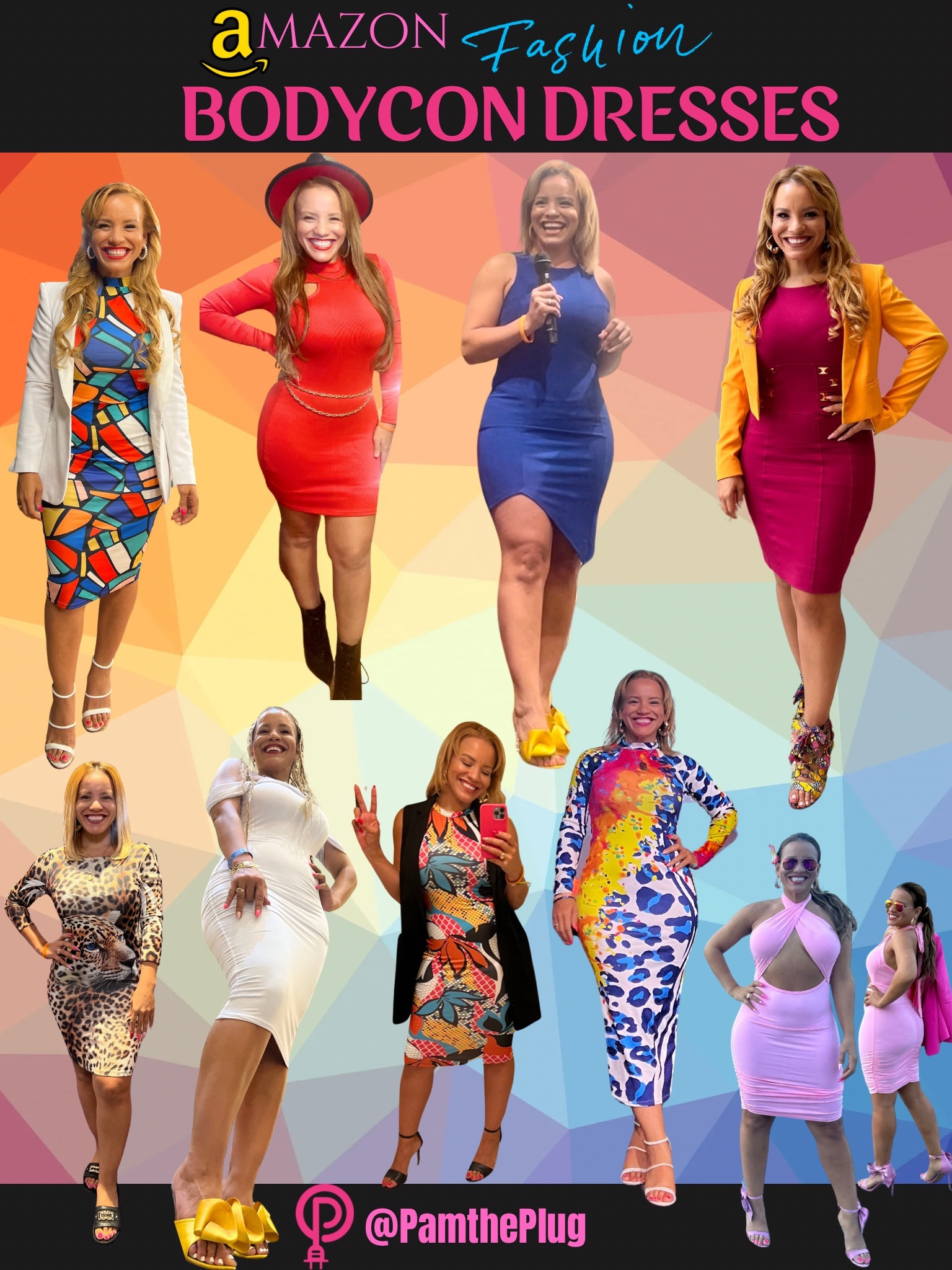 Who doesnt love a Good bodycon dress?
.
One that accentuates your curves; yet classy, professional & stylish. Or the waist snatcher perfect for a night out.
.
.
These are some of my favorites; whether I am speaking on TV, attending a networking event or conference or having fun.
.
Options for both business & pleasure😍♥️😘

#LTKstyletip #LTKfindsunder50 #LTKsalealert