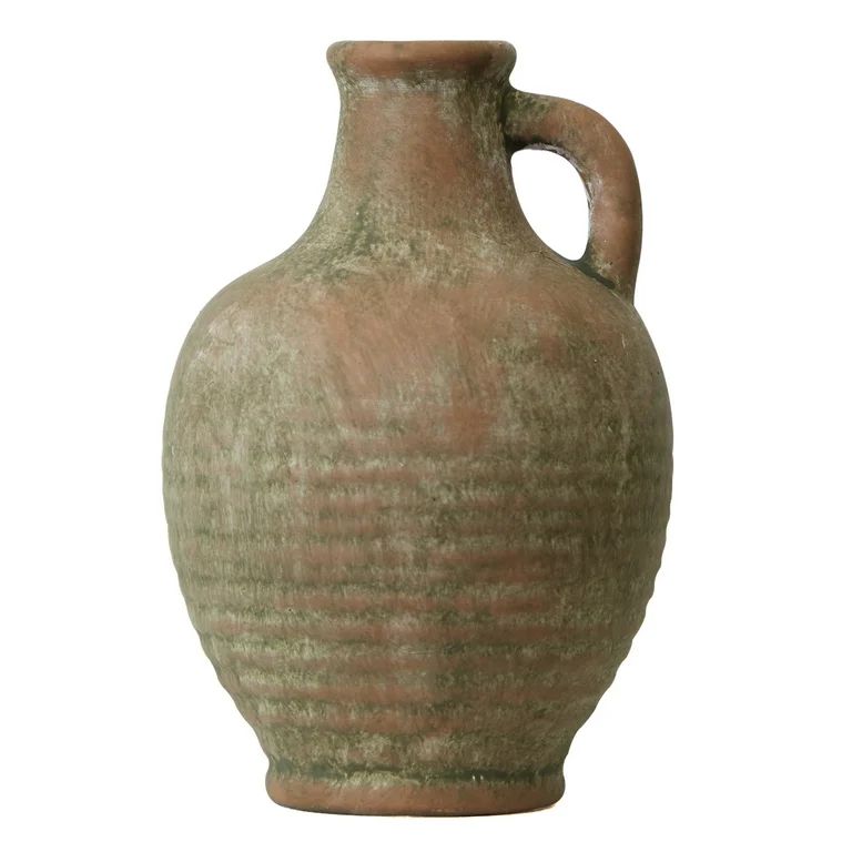 Mainstays 6" Brown Ceramic Handled Jug | Walmart (US)