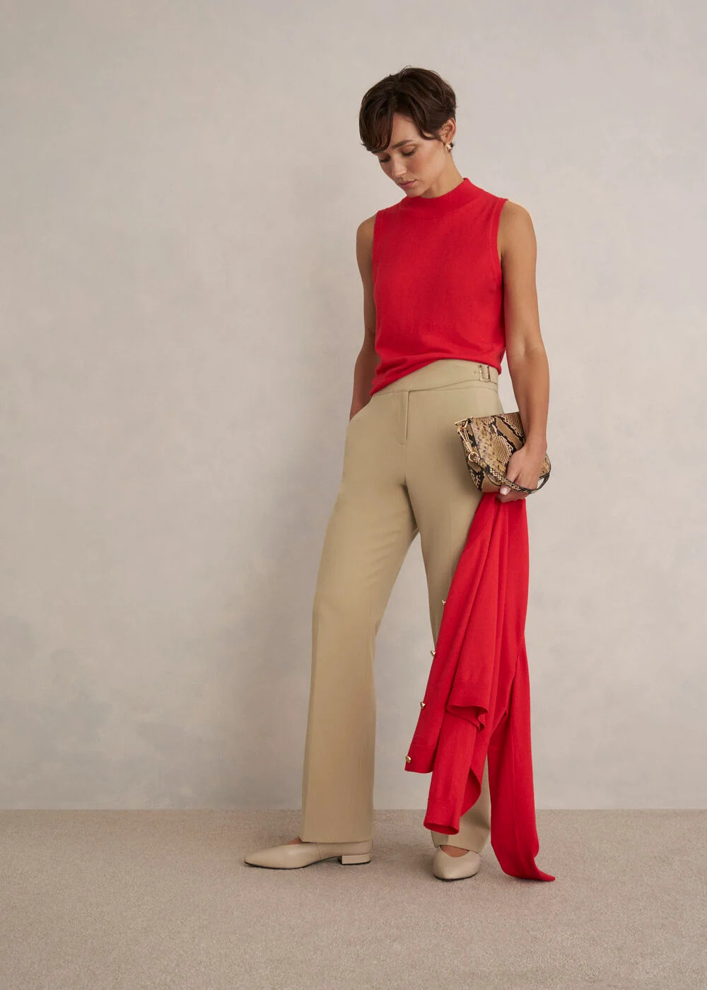 Leila Straight Leg Trousers | Hobbs UK | | Hobbs