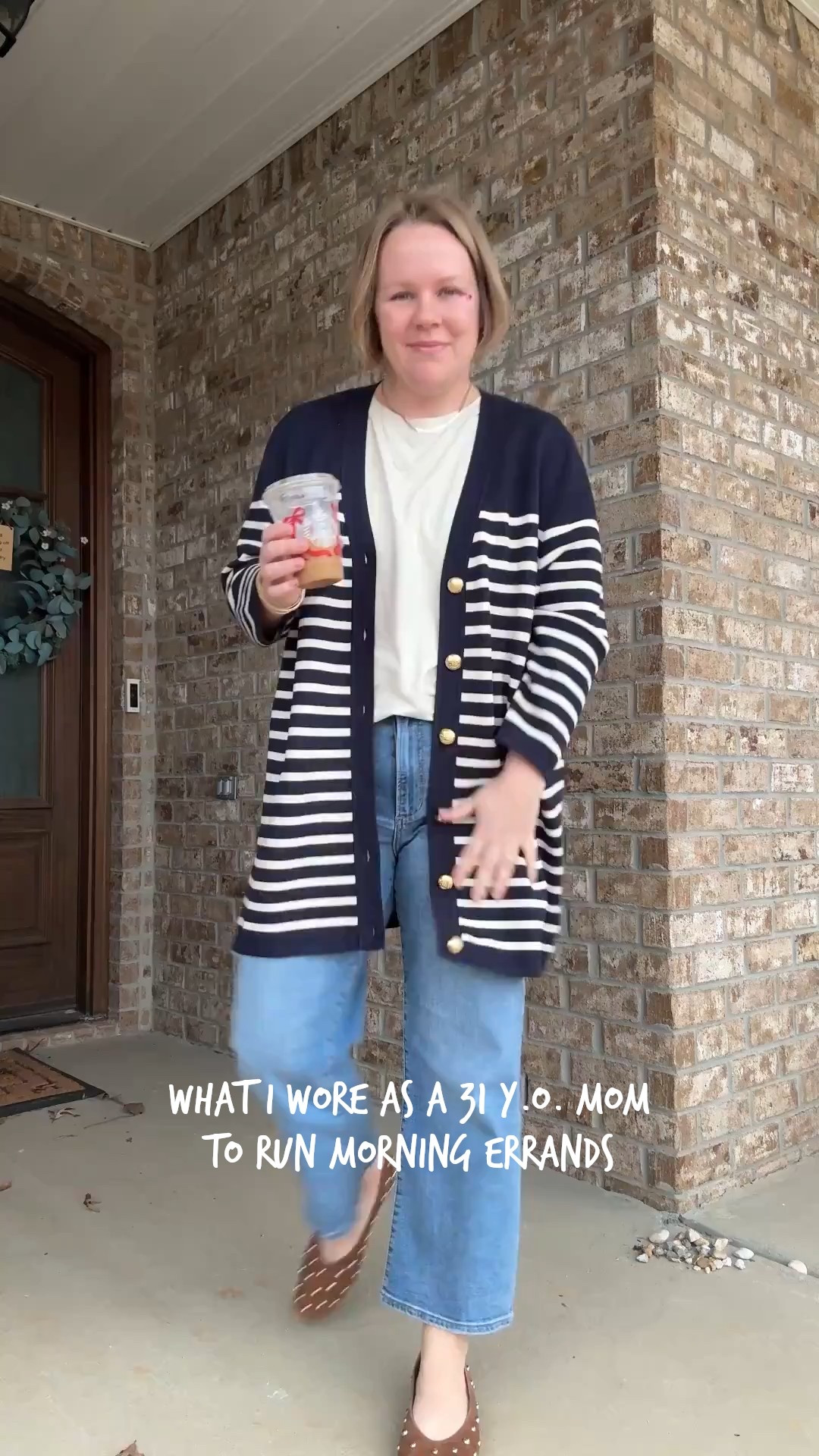 What I wore to run errands! These jeans are seriously so flattering! I’m 5’8 with a longer torso and the length is perfection. TTS

#LTKSaleAlert #LTKFindsUnder100 #LTKootd