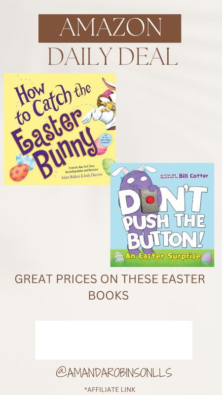 Amazon Daily Deals
Easter books for kids 

#LTKsalealert #LTKkids