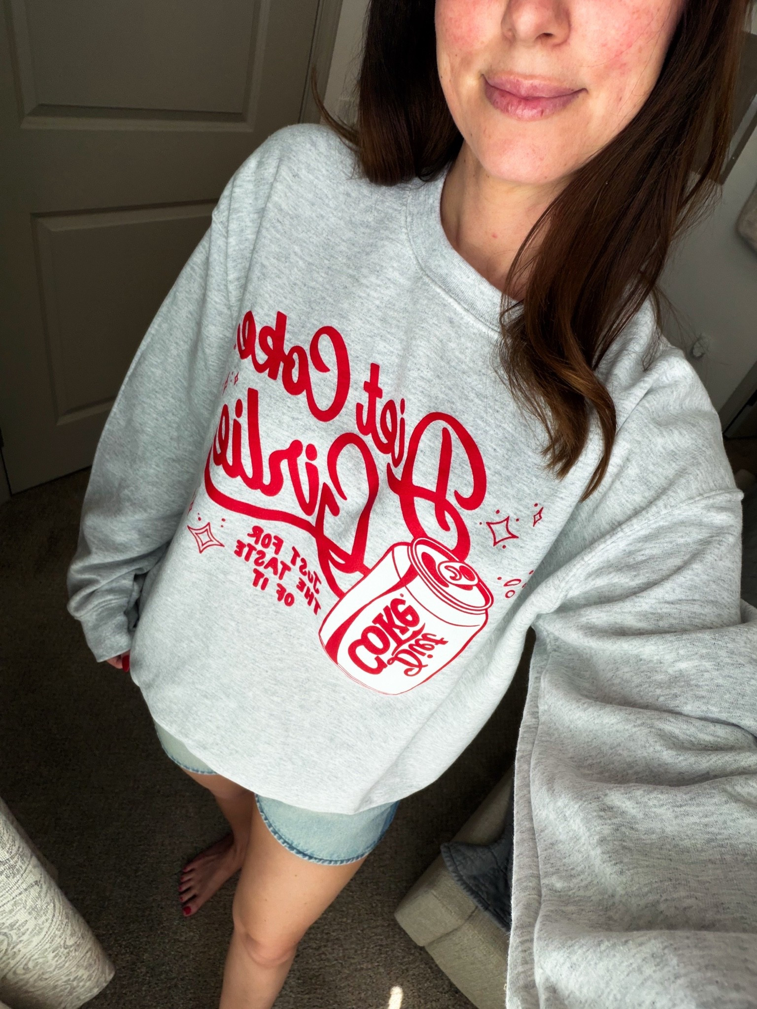 Sale // Memorial Day sale // Diet Coke sweatshirt // on sale // denim shorts // under $50 // universal thread // target // summer

#LTKootd #LTKmorningroutine #LTKSaleAlert
