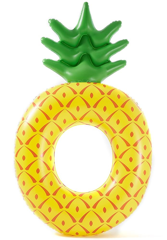 Large Inflatable Pineapple Pool Float for Adults | Amazon (US)