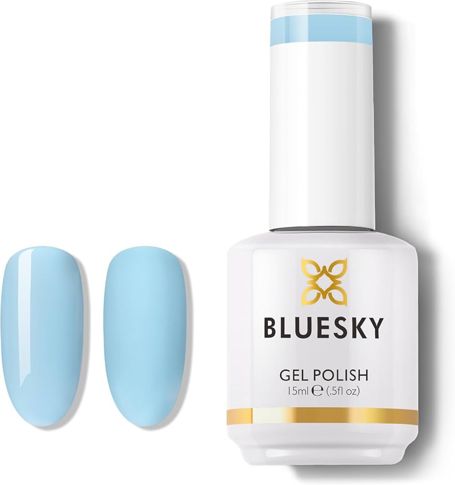 BLUESKY Gel Nail Polish - Soak Off Gel Polish UV/LED Lamp Cures, Pintura de Gel para Uñas, Long ... | Amazon (US)