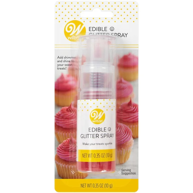 Red Edible Glitter Spray, 0.35 oz. - Walmart.com | Walmart (US)