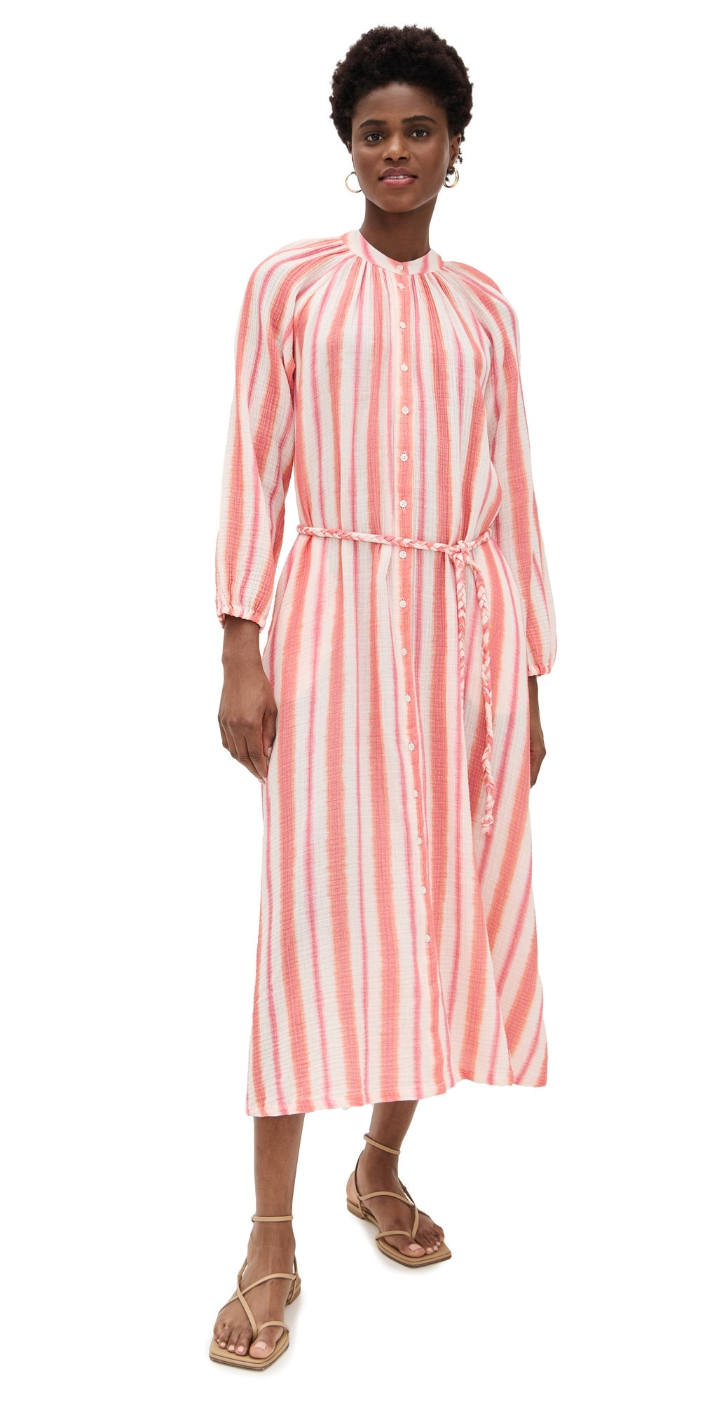 XIRENA Alicia Dress Sunset Pink S | Shopbop